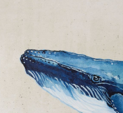 Set de table baleine bleu (r19388)